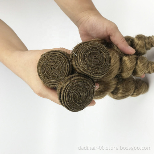 Wholesale Cheap Loose Wave 4pcs Synthetic Hair wtih Braid 18" to 22" in a pack